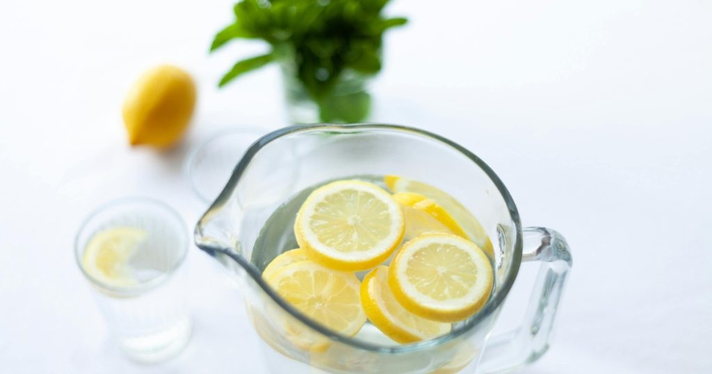 lemon water