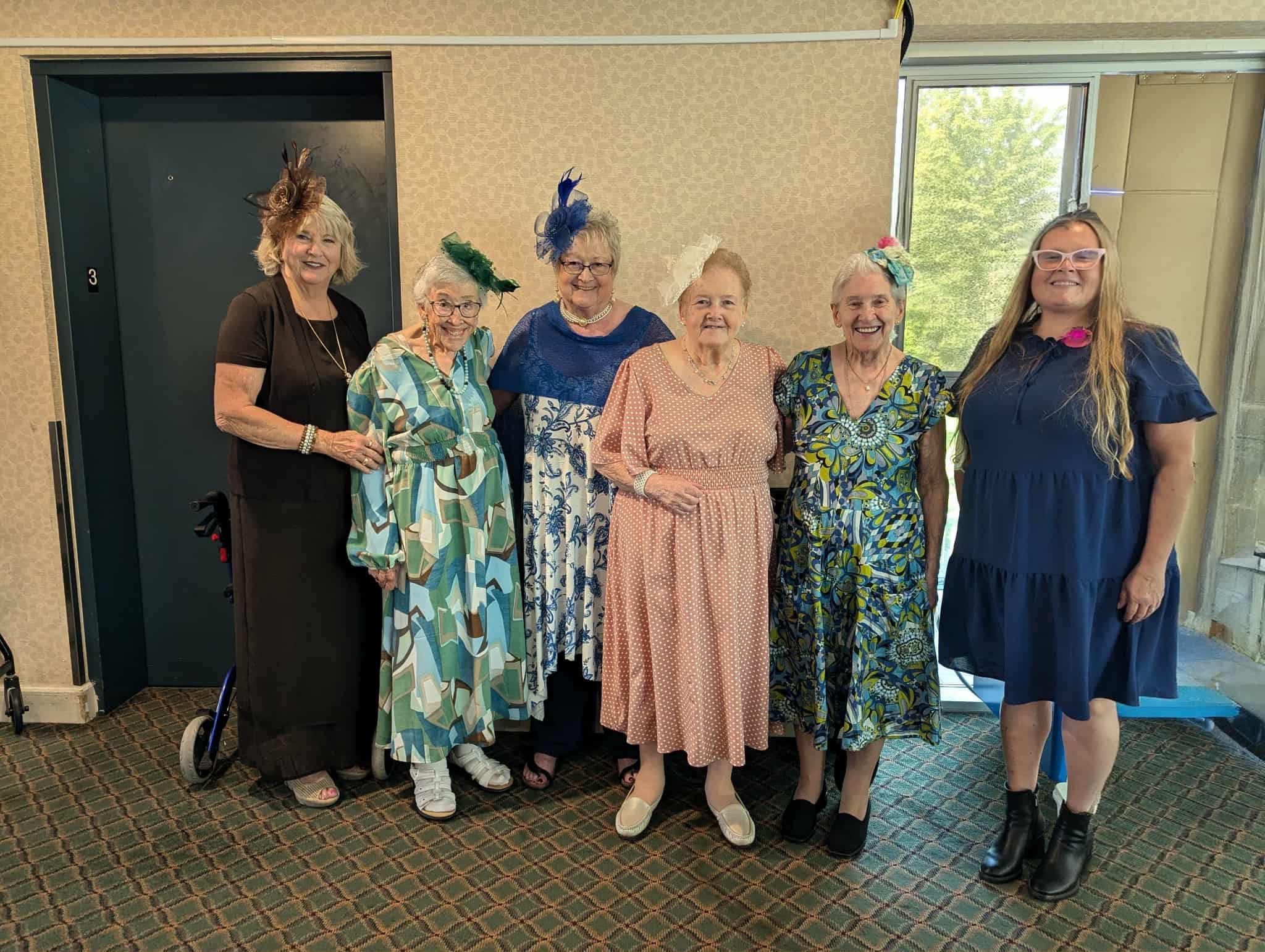 happy seniors smiling