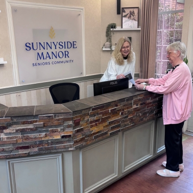 Sunnyside Manor Seniors Our Story Card 3
